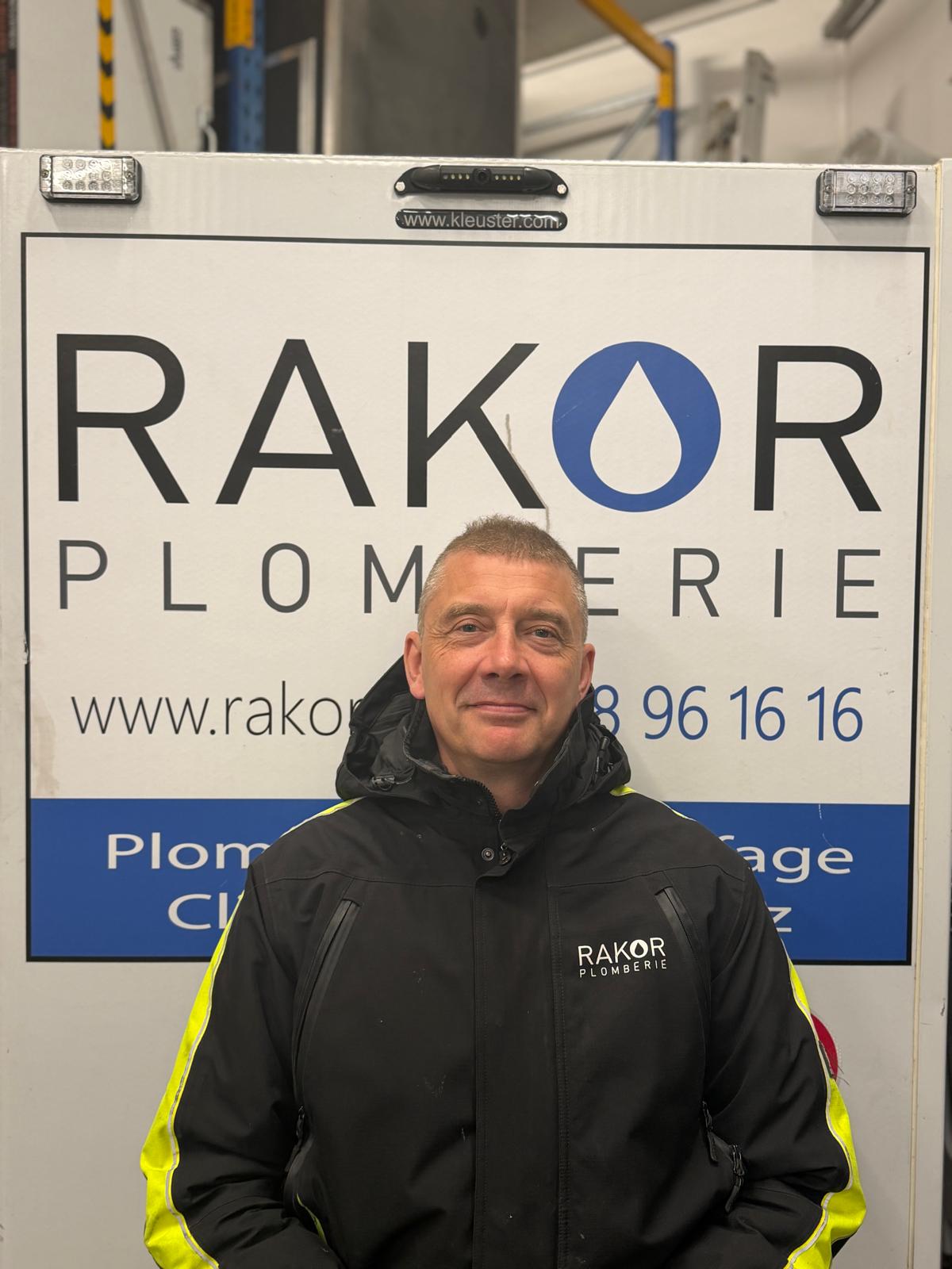 Benoît Quettier, fondateur et co-gérant de Rakor Plomberie.